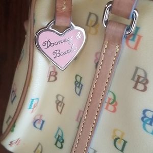 Dooney & Bourke Rainbow Monogram Bag